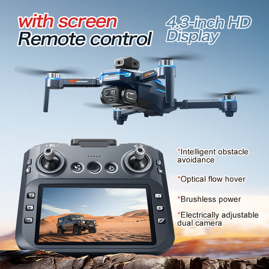 GT8 Brushless Motor Drone With 6K HD Camera & 5G FPV Transmission Free RC Quadcopter, Obstacle Avoidance, Altitude Hold One-Key Return To Foldable For Aerial Photography