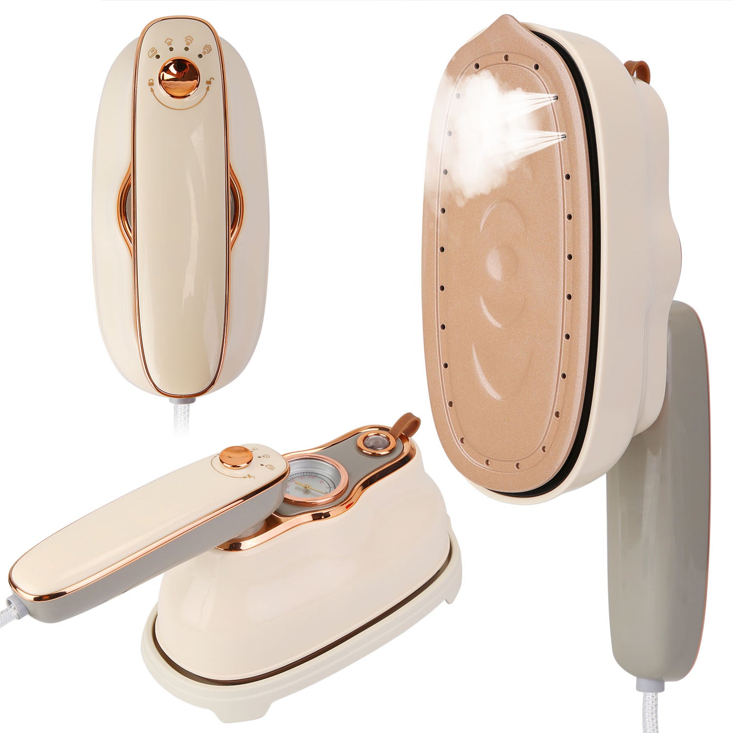 Foldable Handheld Clothes Iron Steamer