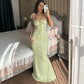 Long Sleeveless Belted Backless Fitted Bodycon Casual Sexy Dress