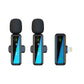 Wireless Lapel Microphone for Outdoor Computer Live Streaming Noise Reduction Universal Small Microphone