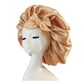 Elastic ribbon bow color Ding round hat solid color night cap wide-brimmed beauty hairdressing head scarf hat