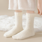 3/5/10 Double Hairy Socks for Children in Winter, Thickened and Warm Middle Socks, Mink Velvet
