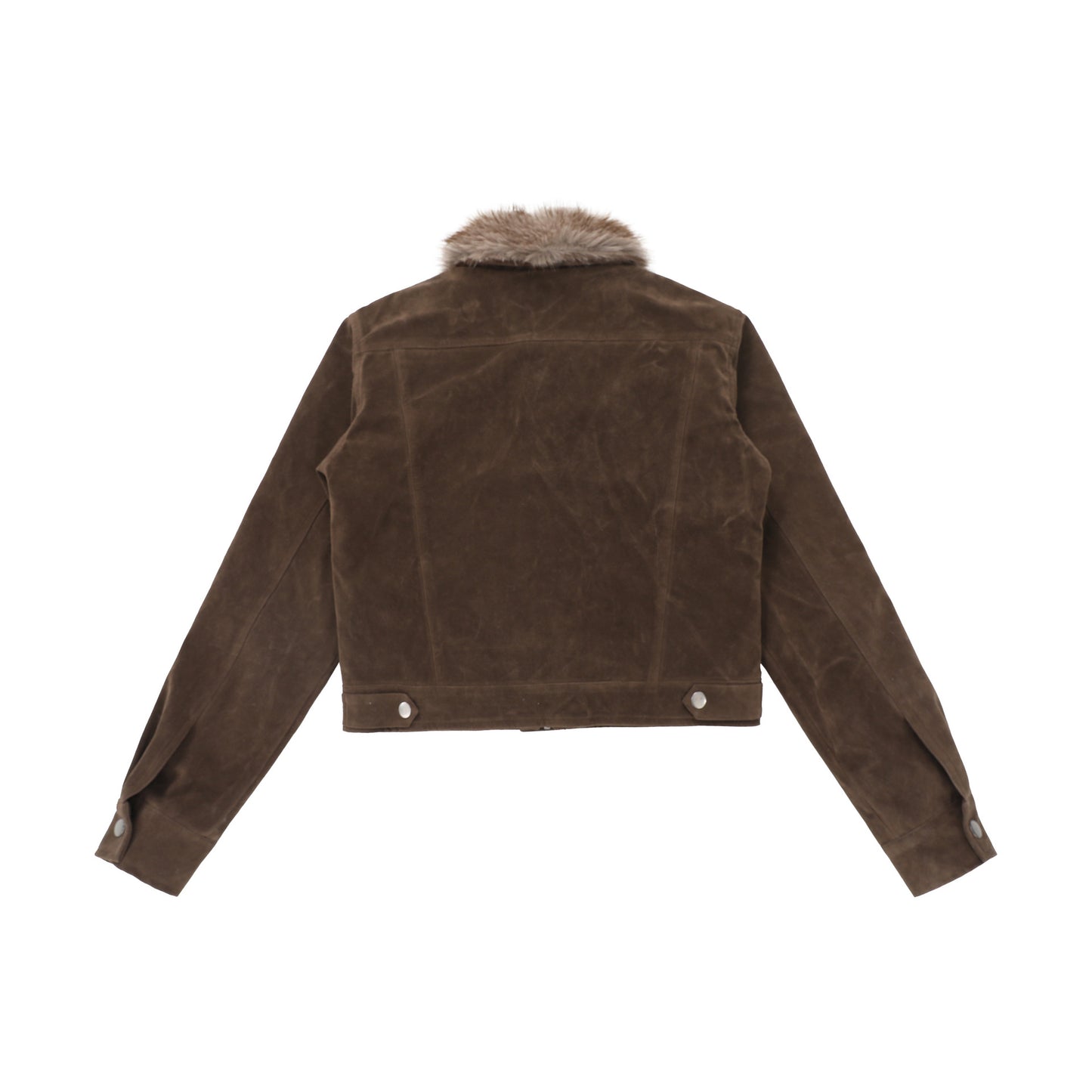 Melad Plush Collar Cotton Jacket for Women