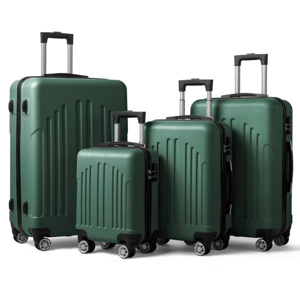 Vertical Stripe Four In One Suitcase