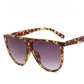 Large frame ins sunglasses one-piece sunglasses for women Personalized beach catwalk Internet celebrity glasses trend