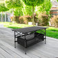 1Pc Folding Camping Table Portable Lightweight Aluminum Roll-up Picnic BBQ Desk With Carrying Bag For Outdoor Beach Backyard Party Patio Fedex Shipping