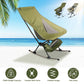 1Pc Portable Camping Rocking Chair 198LBS Weight Capacity Included Carry Bag High Back Rocker Chair For Patio Fishing Beach Lawn Travel