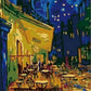 Best Pictures DIY Digital Oil Painting Paint By Numbers Christmas Birthday Unique Gift Van gogh starry sky of the rhone river