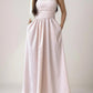 Fashion Chic Sexy Strapless Pocket Long Dress for Women