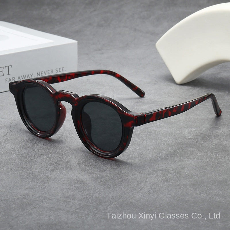 Vintage Round Small Frame Unisex Sunglasses Fashion UV Protection Shades
