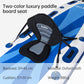 Adjustable padded seat for kayaks, paddleboards, canoes, with backrest, suitable for kayak, canoe, rafts, fishing.