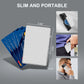 RFID Blocking Wallet Minimalist Slim Card Holder for Magsafe with Adjustable Stand, Metal Pop Up Magnetic Wallet  for Men TOYFID