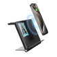 Trending Products Portable 5-in-1 Pixel Animation Foldable Wireless Charger Stand Pad for Mobile Phone Smart Watch Earphone
