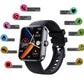 F57L sports wristband heart rate blood pressure monitoring body temperature information push Bluetooth smart watch