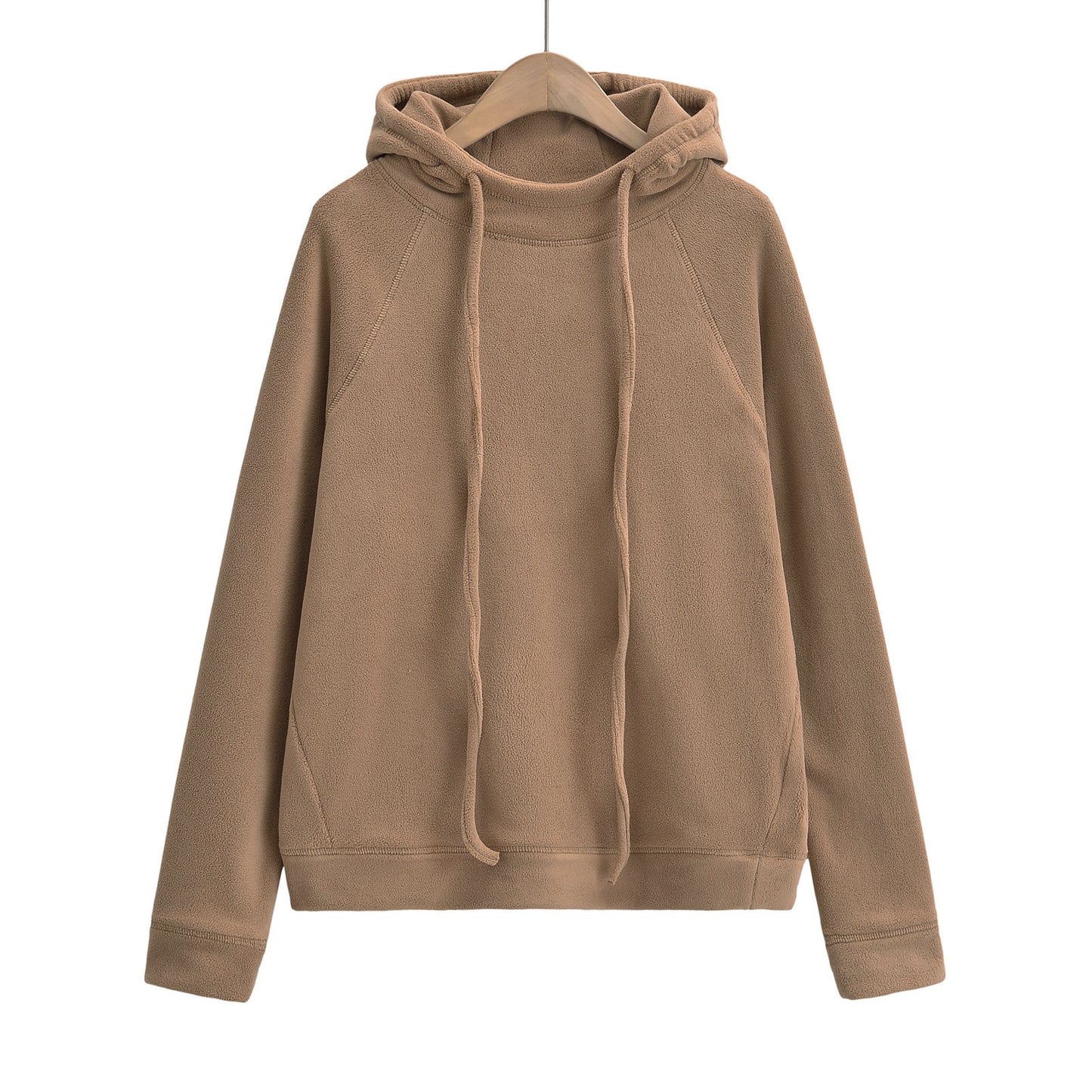 Hooded long sleeved sweatshirt