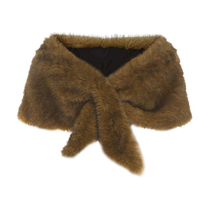 Wholesale New Faux Fur Scarf Shawl Warm Thick Fashionable Cape Sleeveless Coat