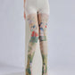 Pattern printed pantyhose with retro and personalized bottom socks