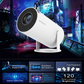 New game version HY300/P30 4K Android 11 game console HD projection home projector