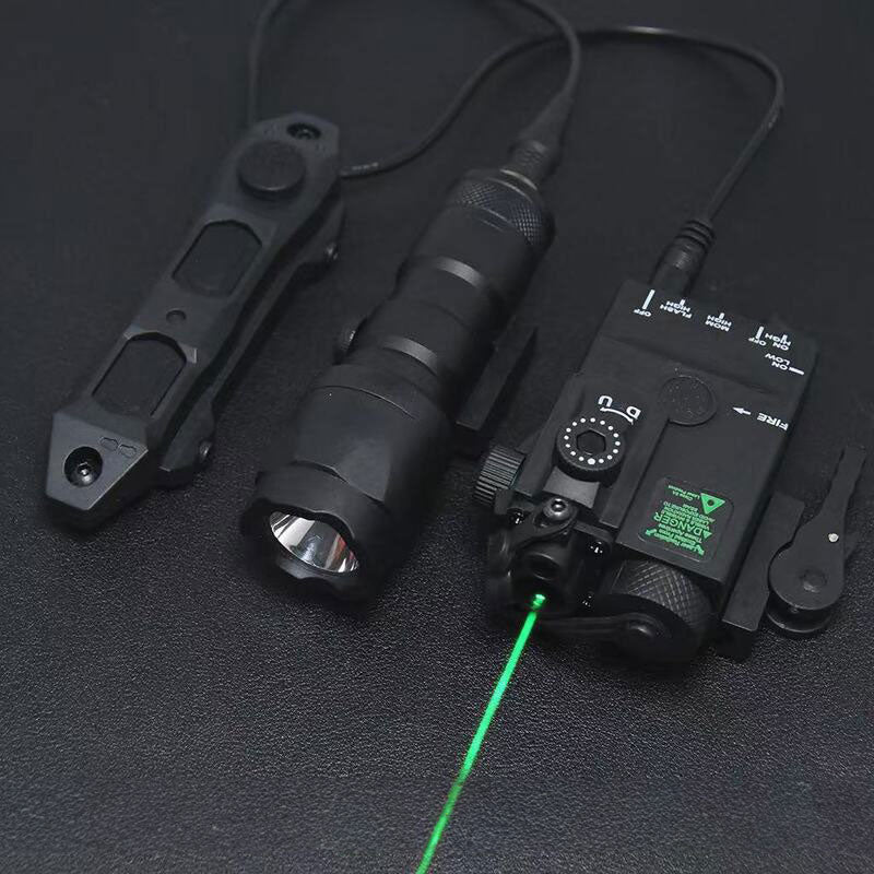 MINI-A2 PEQ15 Laser & IR Tactical Light - 20MM Picatinny Rail Mount, Red/Green Sight for M300/M600