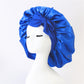 Elastic ribbon bow color Ding round hat solid color night cap wide-brimmed beauty hairdressing head scarf hat