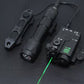 MINI-A2 PEQ15 Laser & IR Tactical Light - 20MM Picatinny Rail Mount, Red/Green Sight for M300/M600
