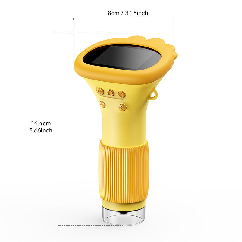 Portable High-Definition Optical Microscope for Children - Educational Science Toy and Gift for Student Experiments
