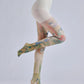 Pattern printed pantyhose with retro and personalized bottom socks