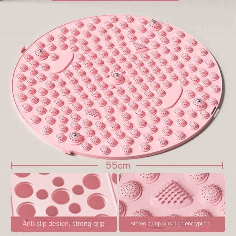 Pressure Board Super Slow Running Foot Massage Mat In-Place Running Foot Pad Toe Pressure Board Pink Massage Mat Car Foot Mat