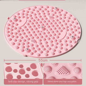 Pressure Board Super Slow Running Foot Massage Mat In-Place Running Foot Pad Toe Pressure Board Pink Massage Mat Car Foot Mat