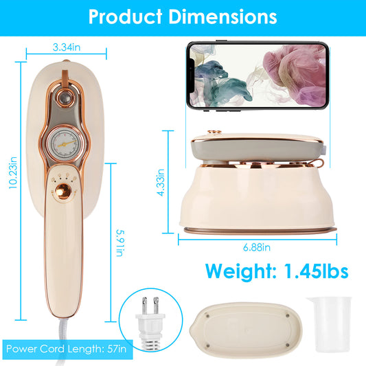 Foldable Handheld Clothes Iron Steamer