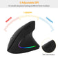 2.4G Wireless Vertical Mouse Ergonomic Optical Mice With 6 Buttons 3 Adjustable DPI 800 1200 1600 Levels For Laptop PC Computer