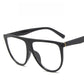 Large frame ins sunglasses one-piece sunglasses for women Personalized beach catwalk Internet celebrity glasses trend