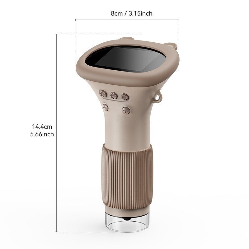 Portable High-Definition Optical Microscope for Children - Educational Science Toy and Gift for Student Experiments