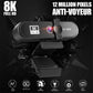 4k Beauty Auto Focus 1080p Computer Camera 8K Network USB Live Webcam 2K Drive Free