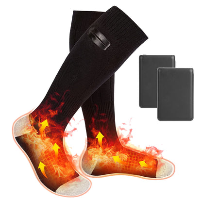 1Pair  Electric Heated Socks For Men Women