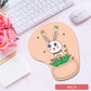 Silicone wrist mouse pad female comfortable computer soft non-slip hand rest pad thick non-slip wrist rest cute game pad