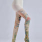 Pattern printed pantyhose with retro and personalized bottom socks