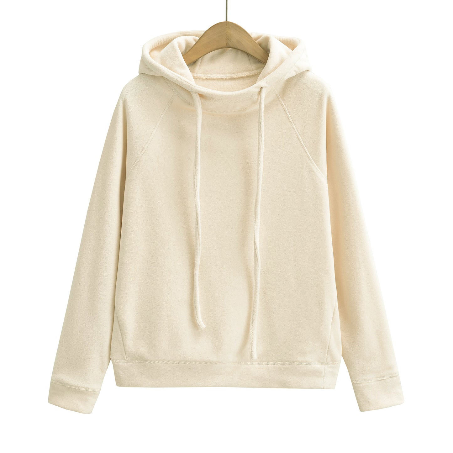 Hooded long sleeved sweatshirt