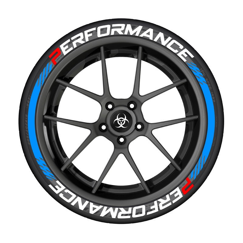 Car tire letter sticker DIY sticker personalized modification sticker 3D three-dimensional integrated tire sticker