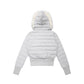 Waist hugging hooded versatile warm thick cotton coat for women