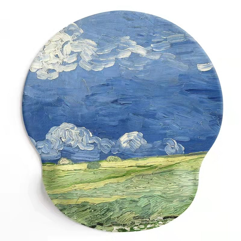 Bear mouse pad wrist mouse pad girls soft pad cute wrist pad 3d silicone wrist pad hand rest