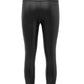 Black Faux Leather High Waist Leggings