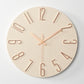 12 Inch 30CM Plastic Wall Clock Without Glass Luxury Decorative Spanish Style Wall Clock