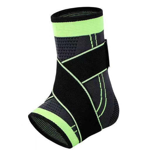 Sports Ankle Support Brace for Basketball, Running, Fitness - Compression Strapping with Anti-Twist Protection, Professional Ankle Joint Stabilization