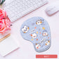 Silicone wrist mouse pad female comfortable computer soft non-slip hand rest pad thick non-slip wrist rest cute game pad