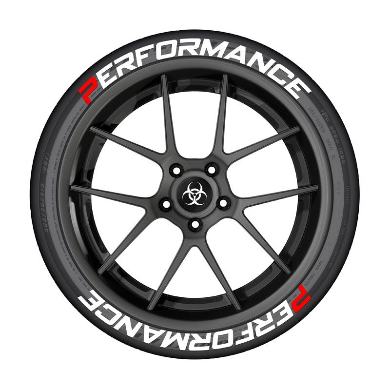 Car tire letter sticker DIY sticker personalized modification sticker 3D three-dimensional integrated tire sticker
