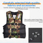 S-M-L-XL-2XL-3XL adult life jacket: buoyant, for sea fishing/outdoor sports, coated Oxford cloth.