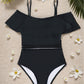 One-Piece Swimsuit Women - One-Shoulder Sexy High-Waist Bikini Swimwear