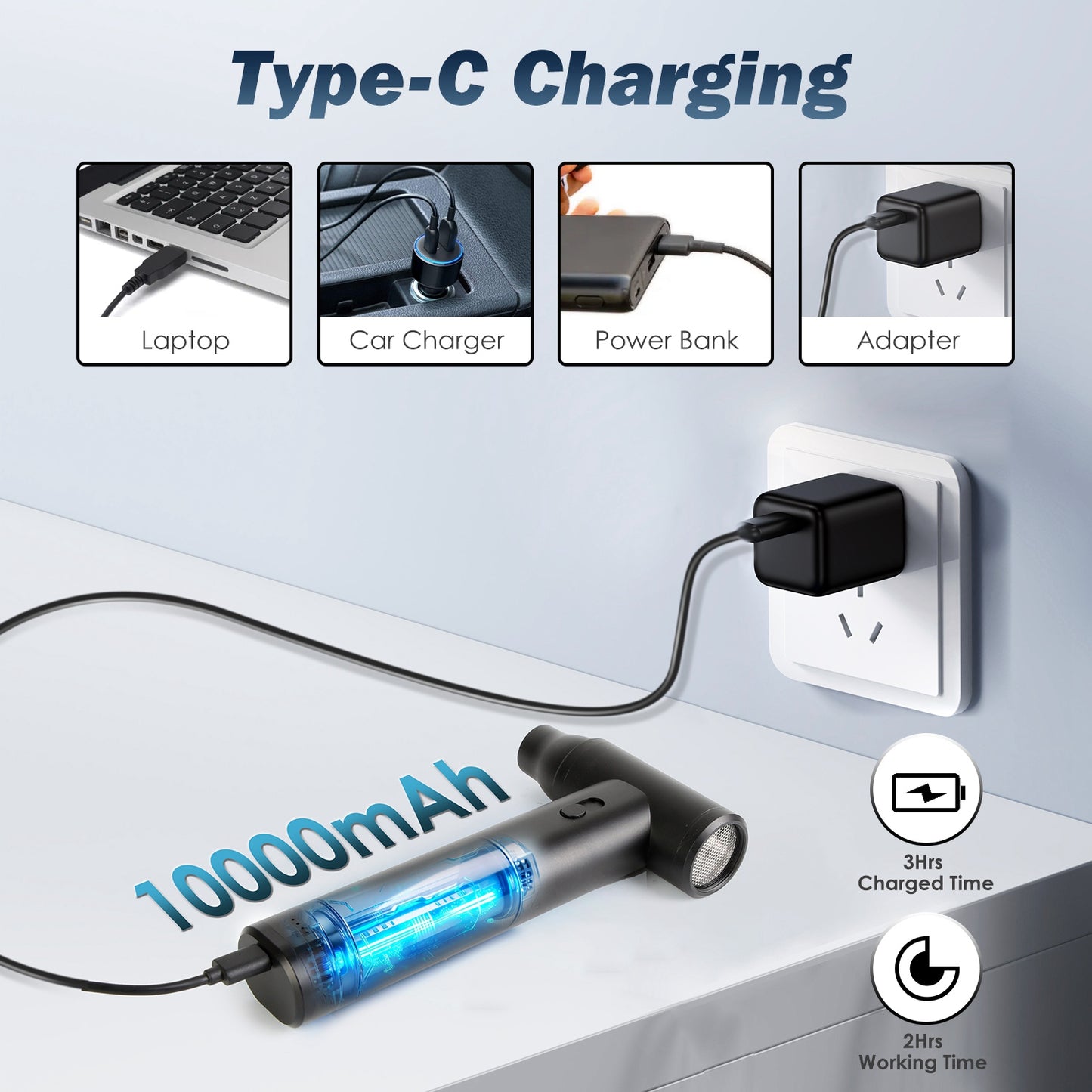 Compressed Air Duster Brushless Motor 250000RPM