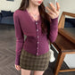 Elegant V-Neck Lace Spliced Slim Fit Top for Women